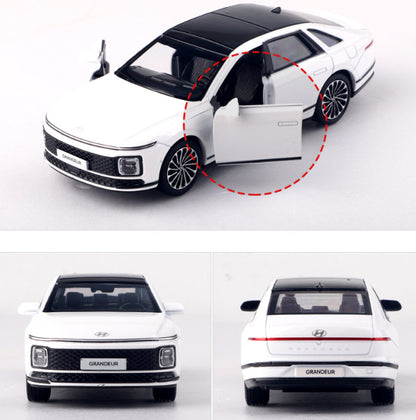 Hyundai Grandeur GN7 Diecast Miniature - 1:38 (White)